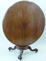 Lot 911 - Victorian mahogany breakfast table, circa 1870