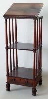Lot 941 - Rosewood what-not, circa 1840