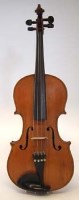 Lot 93 - French violin by Jean Baptiste Colin