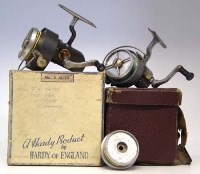 Lot 104 - Two Hardy Altex reels,   to include No.2 Mk 4