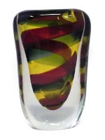 Lot 115 - Glass vase possibly designed by Fulvio Bianconi