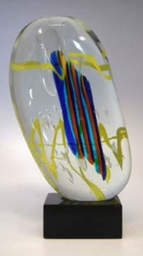 Lot 120 - Alfredo Barbini glass sculpture.