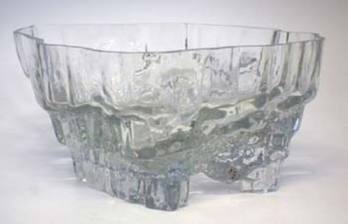 Lot 121 - Tapo Wirkkala glass bowl.