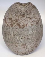 Lot 167 - Alan Wallwork vase small egg shape.
