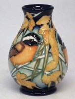 Lot 211 - Moorcroft vase   decorated with Pure Gold