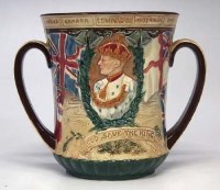 Lot 222 - Doulton Edward VIII loving cup