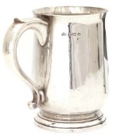 Lot 296 - Elkingtons silver mug.