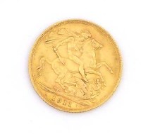 Lot 329 - George V gold sovereign, 1911