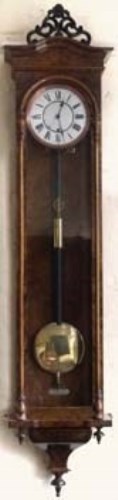 Lot 679 - Lenzkirch regulator wall clock.