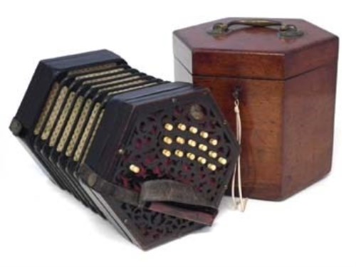 Lot 41 - Lachenal concertina