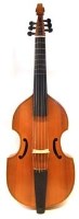 Lot 48 - Tenor viol by Michael Plant Bakewell 1995 with