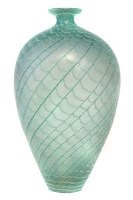 Lot 54 - Kosta Boda glass vase.