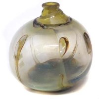 Lot 63 - Samuel Herman glass vase.
