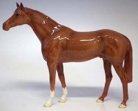 Lot 137 - Beswick large Racehorse