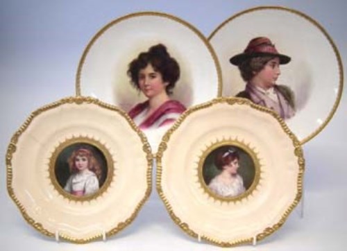 Lot 162 - Four plates by F N Sutton