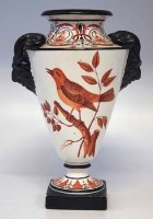 Lot 192 - Twin handled pottery vase possibly Herculaneum