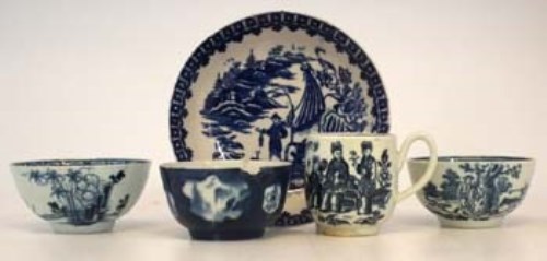 Lot 225 - 18th century English porcelain   to include a