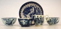 Lot 225 - 18th century English porcelain   to include a