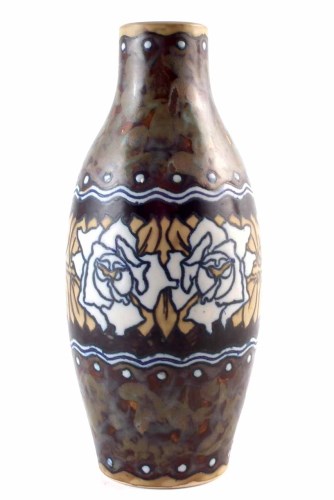 Lot 134 - Boch Freres Gres Keramis stoneware vase