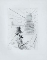 Lot 604 - Salvador Dali, Toulouse-Lautrec, etching.