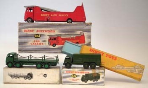 Lot 49 - Dinky boxed models 984, 622, 505 and 994.
