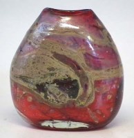 Lot 73 - Samuel Herman glass vase