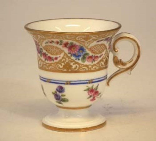 Lot 172 - Sevres ice cup.