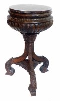 Lot 480 - Anglo Indian hardwood planter