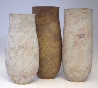 Lot 159 - Three Alan Wallwork vases   of plain design