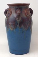 Lot 211 - Denby 'Castleton' vase   with three handles and