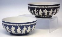 Lot 226 - Two Wedgwood bowls decorated with dancing hours.