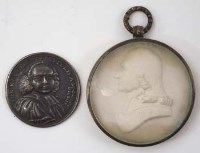 Lot 254 - Methodist medal   struck to commemorate the death