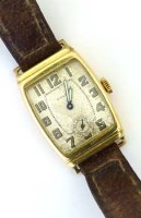 Lot 401 - 18ct gold Rolex wristwatch, model 2387, case