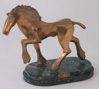 Lot 615 - John Mulvey, Shire, bronze sculpture.