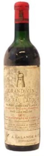 Lot 83 - Chateau Latour Premier Grand Cru Classe Pauillac -Medoc 1962, one bottle, (1)