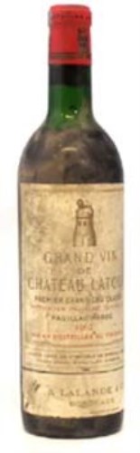 Lot 85 - Chateau Latour Premier Grand Cru Classe Pauillac -Medoc 1962, one bottle, (1)