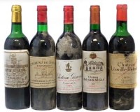 Lot 108 - Five mixed wines   to include Chateau Pichon