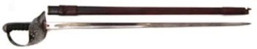 Lot 132 - 1897 South Nigeria police sword.