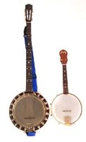 Lot 144 - Windsor Banjo and a  Ozyark banjolele