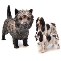 Lot 273 - Royal Doulton Cairn and two spaniels