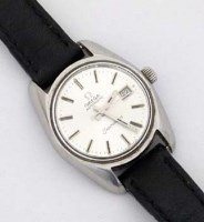 Lot 391 - Lady's Omega Seamaster stainless steel wristwatch