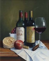 Lot 378 - Peter Kotka, Bordeaux 2002 Tasting!, oil.