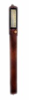 Lot 455 - Early 19th century mahogany stick barometer