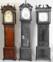 Lot 498 - Long case Llanrwst.