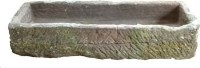 Lot 507 - Rectangular sandstone trough
