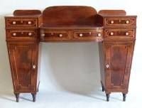 Lot 542 - Mahogany sideboard circa 1840