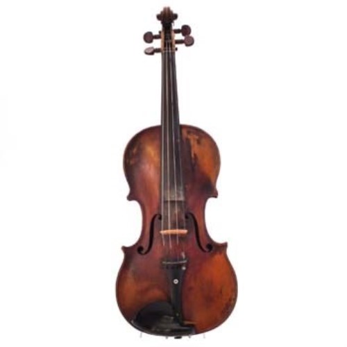 Lot 18 - Violin after Roggerius, in a rosewood case.
