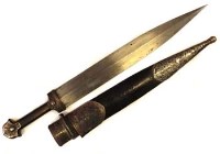 Lot 71 - Indian double edged dagger