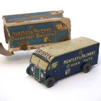 Lot 74 - Huntley and Palmers motor tin van complete with box.