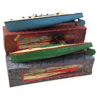 Lot 80 - Two Hornby boats.